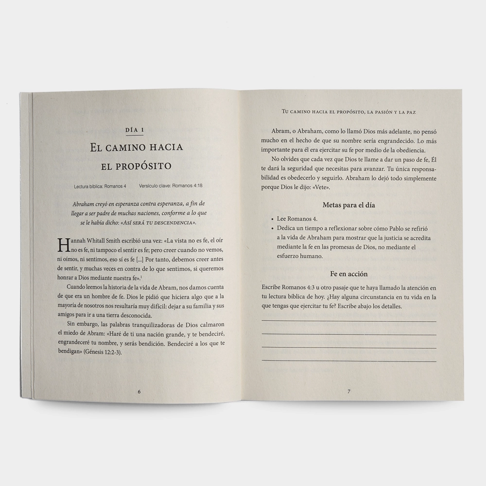 Tu camino hacia el propósito, la pasión y la paz: 90 Devocionales