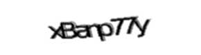 Security check image, please type the characters shown