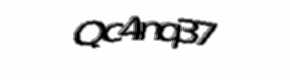 Security check image, please type the characters shown