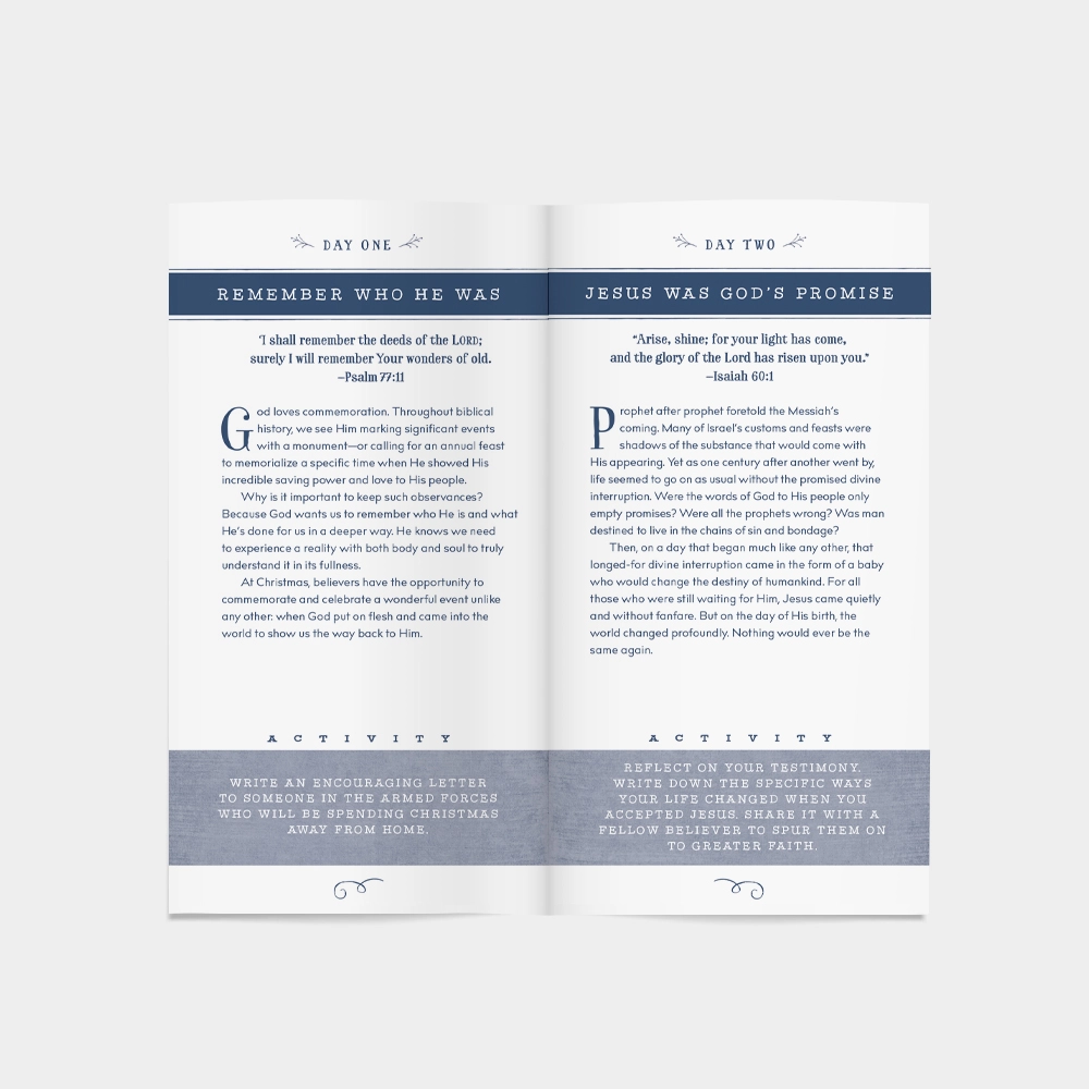 Journey to the Manger: 25 Days of Christmas