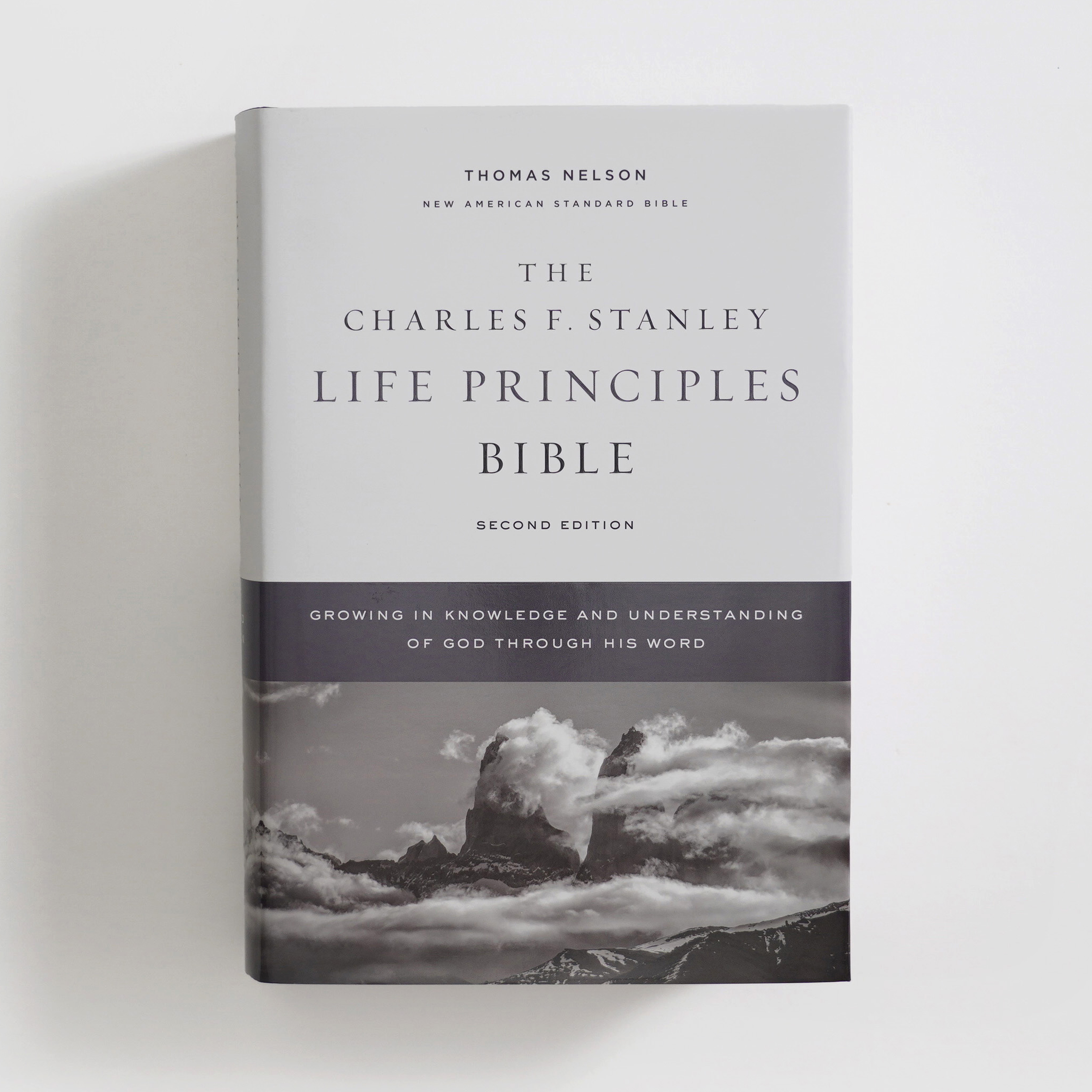 The Charles F. Stanley Life Principles Bible 2nd Edition, NASB - Hardcover