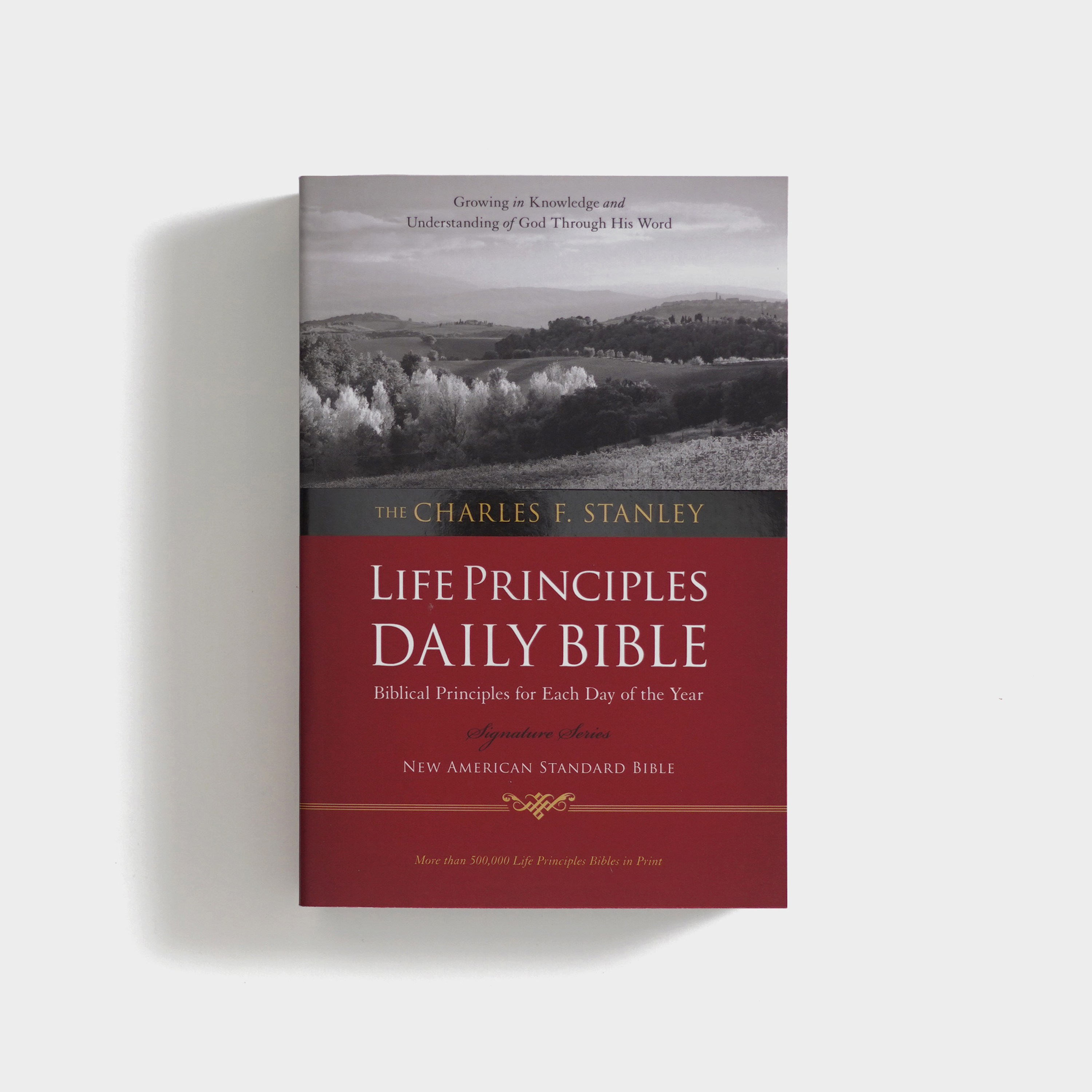 The Charles F. Stanley Life Principles Daily Bible - NASB Softcover