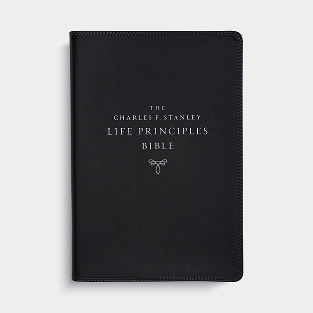 NASB Bible 2nd Edition Black Leathersoft Indexed
