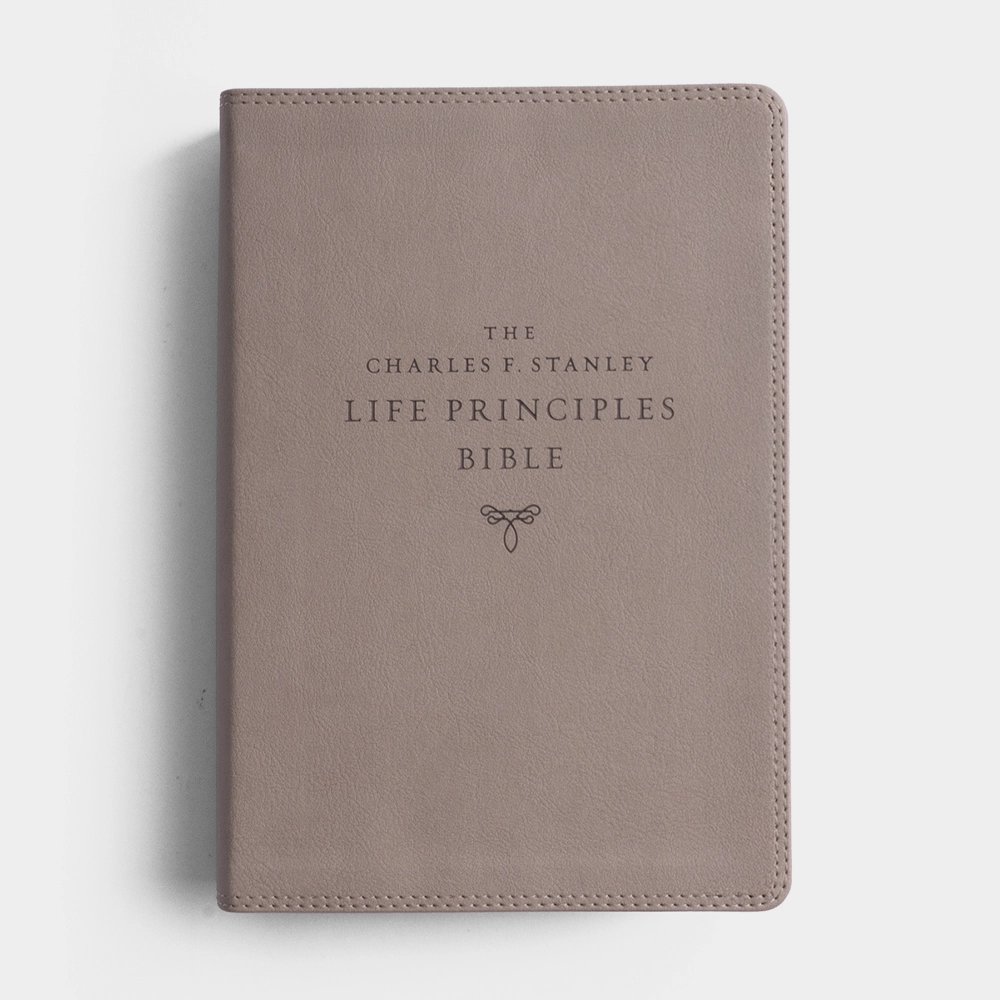 NASB Bible 2nd Edition (Comfort Print) Grey Beige