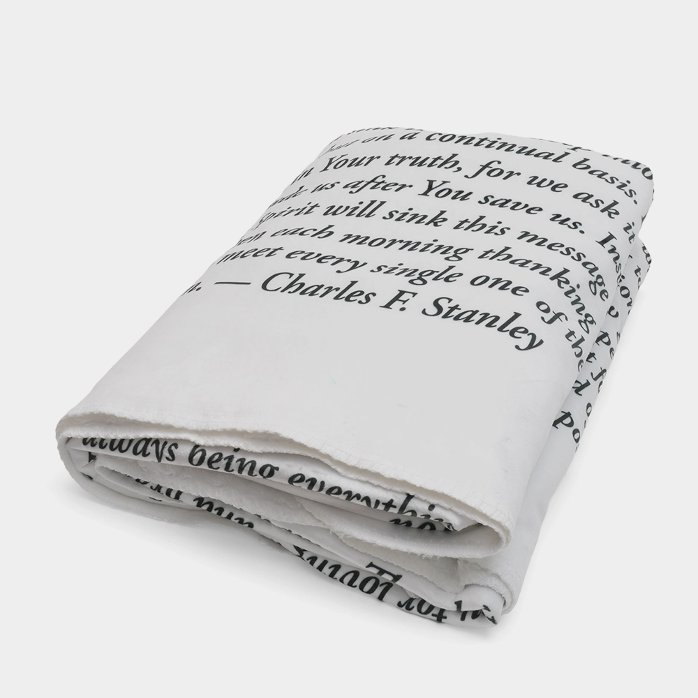 The Charles F. Stanley Prayer Blanket