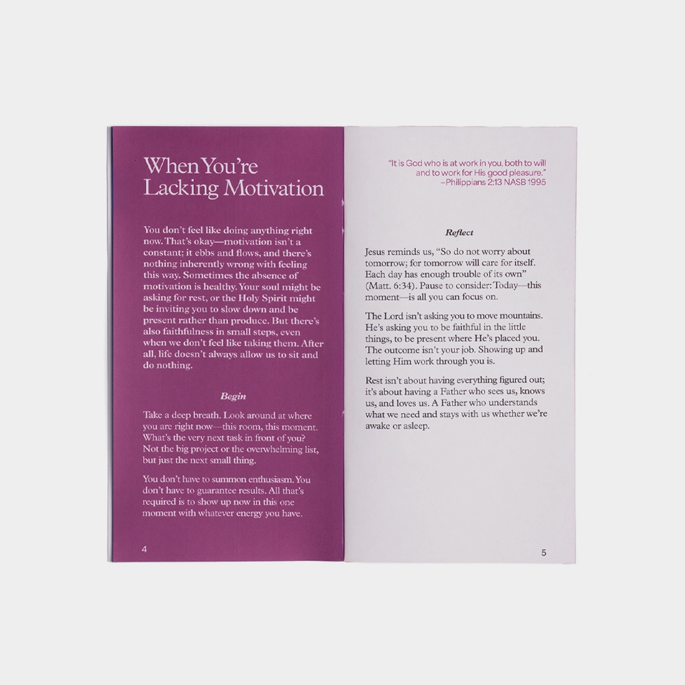 A Quiet Heart: An In Touch Pocket Guide for Turning Everyday Moments Into Communion With God