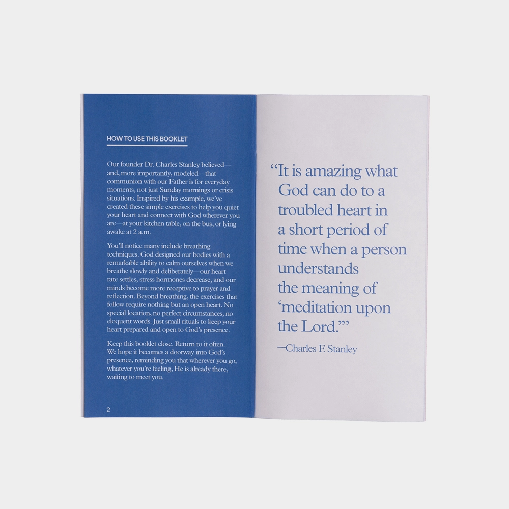 A Quiet Heart: An In Touch Pocket Guide for Turning Everyday Moments Into Communion With God