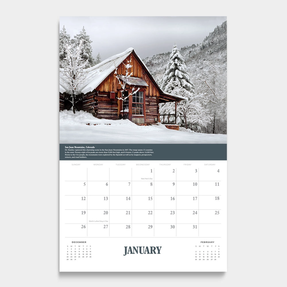 This Is My Father’s World 2025 Calendar A Photographic Journey With